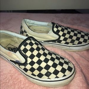 checkered vans